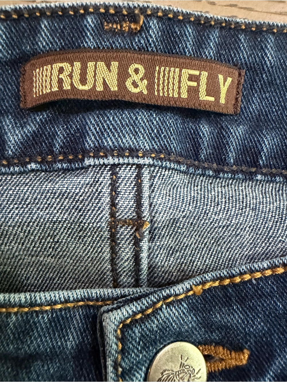 Vintage Run & Fly High-Rise Fit & Flare Leg Retro Y2K Women’s Denim Jeans - Picture 2 of 7